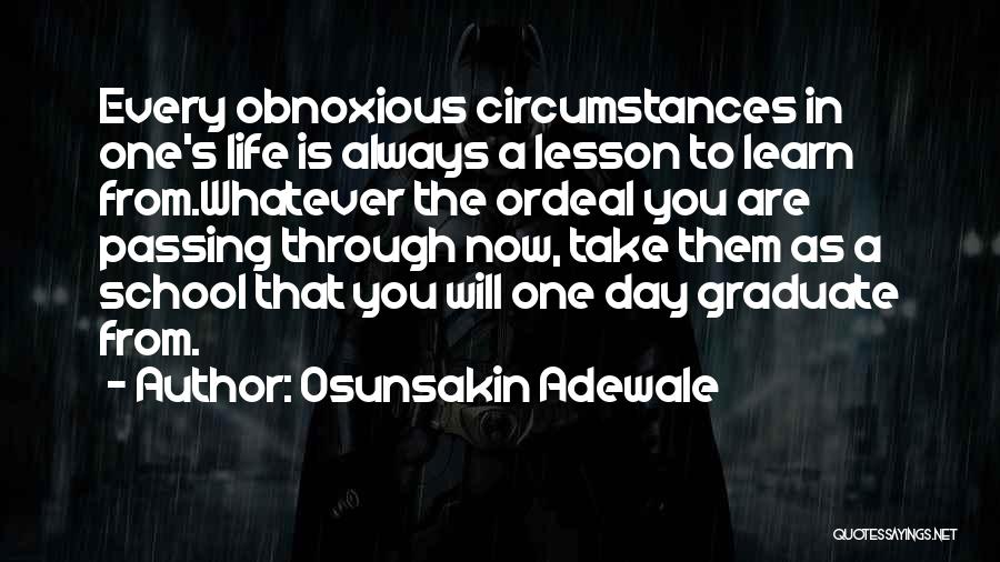 Osunsakin Adewale Quotes 198005