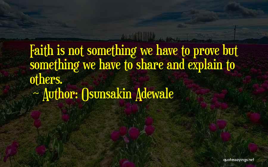 Osunsakin Adewale Quotes 391132