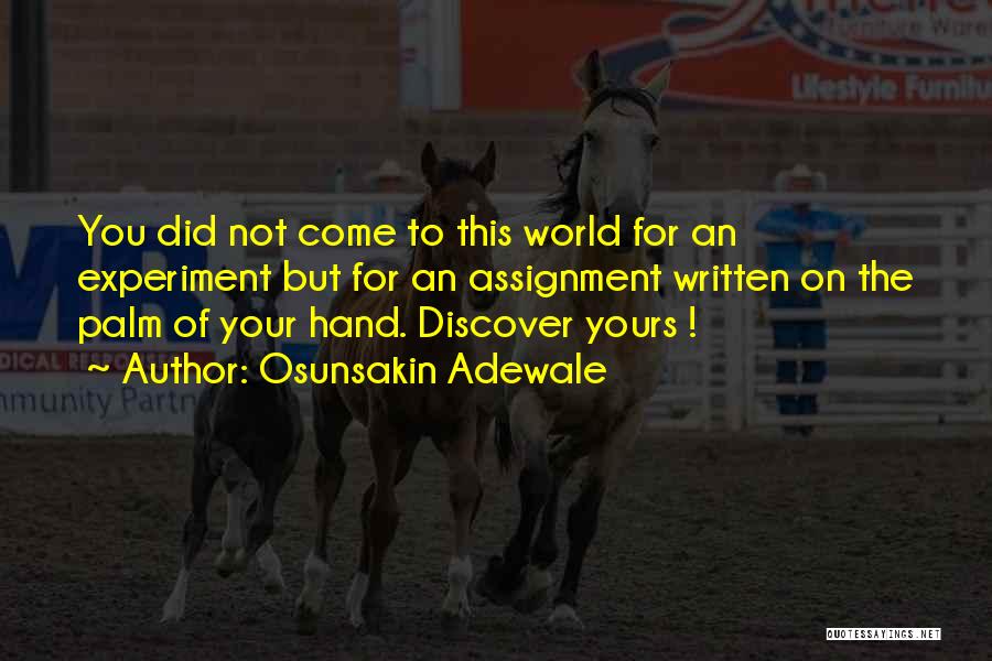 Osunsakin Adewale Quotes 648152