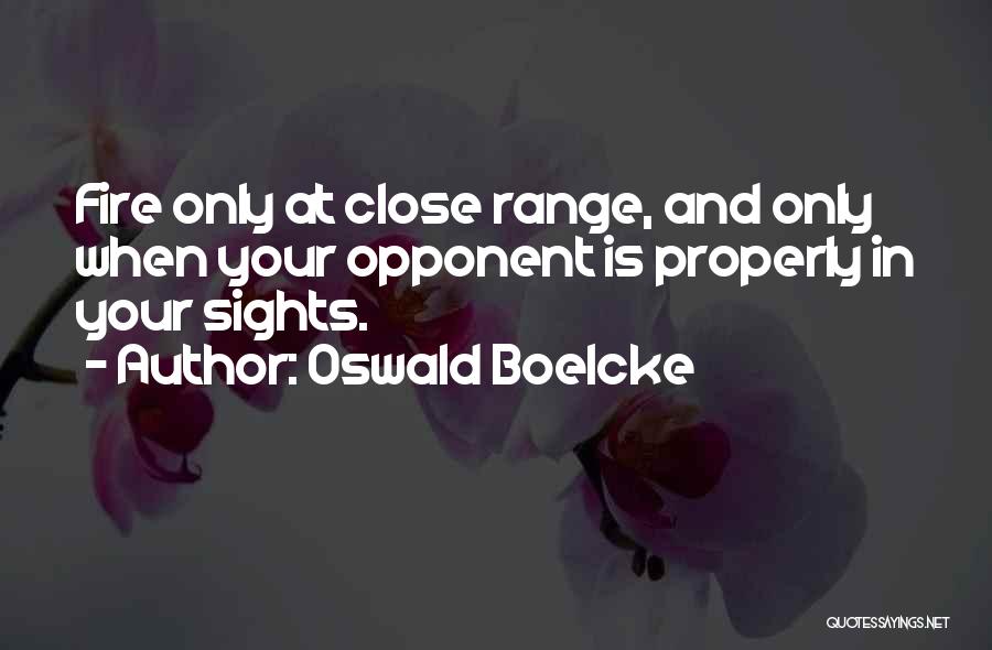 Oswald Boelcke Quotes 804819