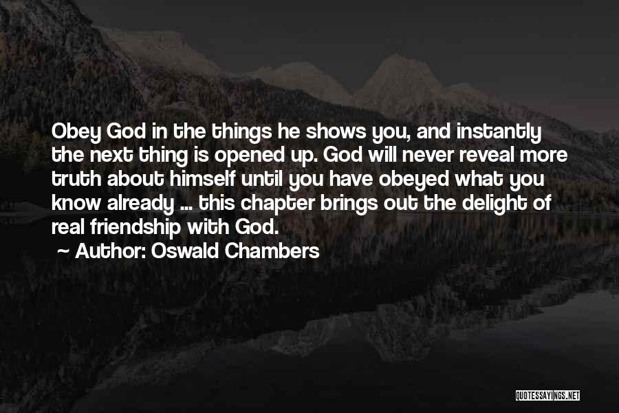 Oswald Chambers Quotes 375996