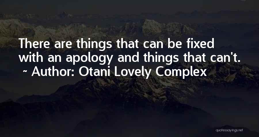 Otani Lovely Complex Quotes 1900510
