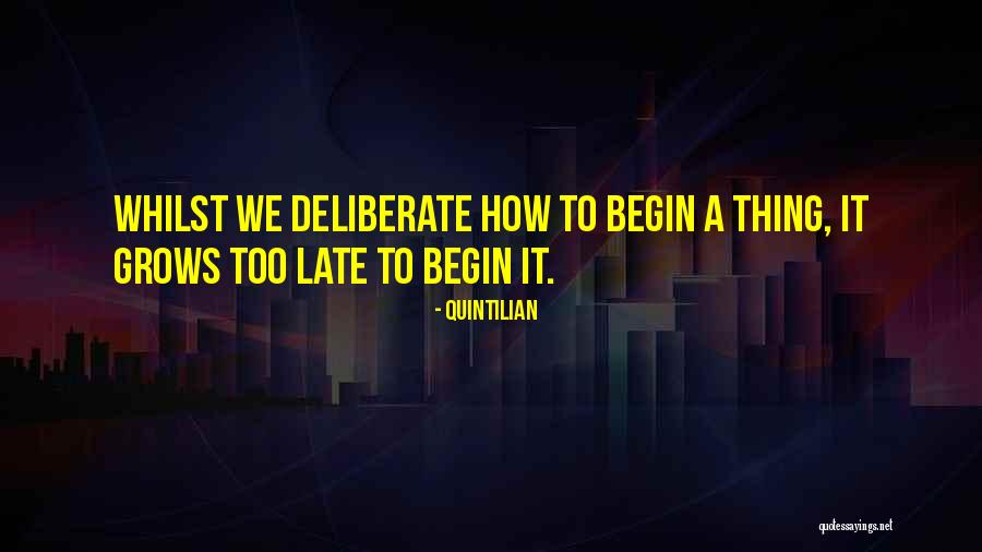 Otera Capital Quotes By Quintilian