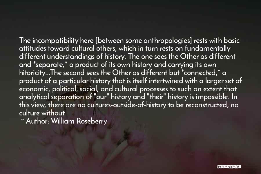 Other Cultures Quotes By William Roseberry