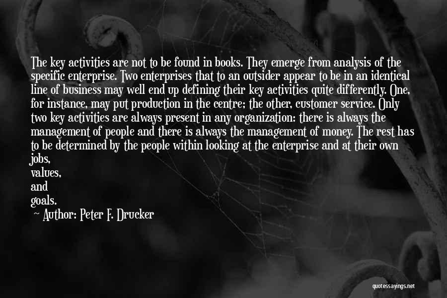 Other End Of The Line Quotes By Peter F. Drucker