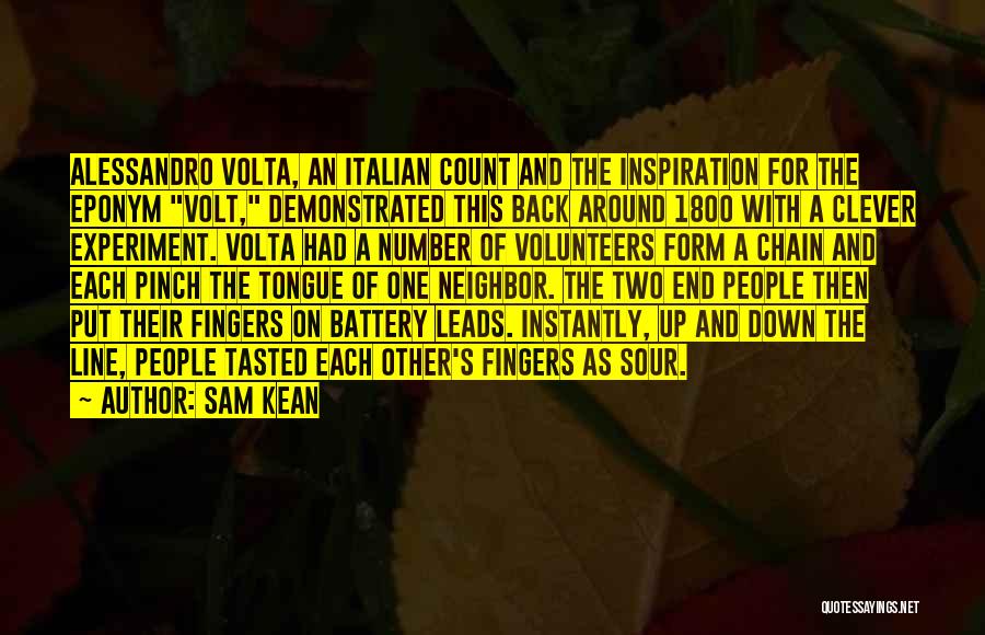 Other End Of The Line Quotes By Sam Kean