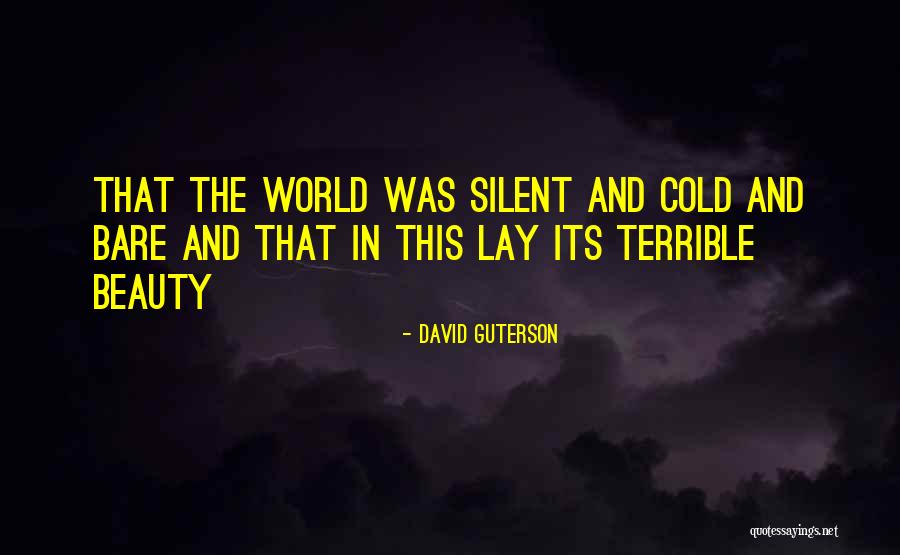 Other Guterson Quotes By David Guterson Other Guterson Quotes By David Guterson