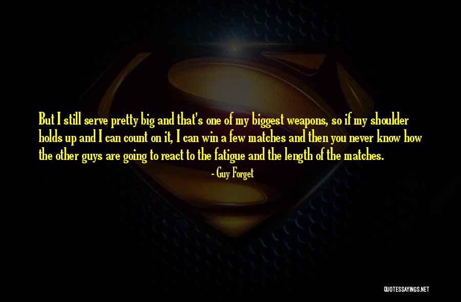 Other Guy Quotes By Guy Forget Other Guy Quotes By Guy Forget
