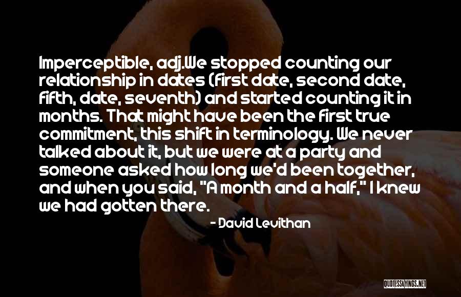 Other Half Relationship Quotes By David Levithan Other Half Relationship Quotes By David Levithan