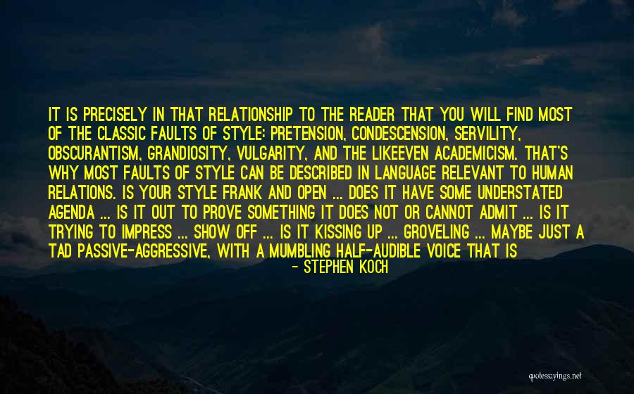Other Half Relationship Quotes By Stephen Koch Other Half Relationship Quotes By Stephen Koch