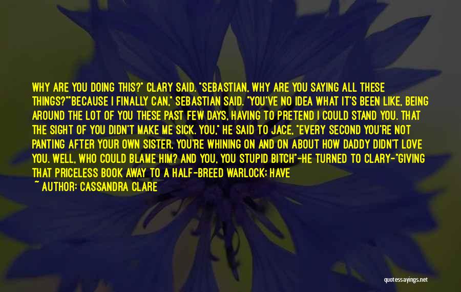 Other Half Sister Quotes By Cassandra Clare