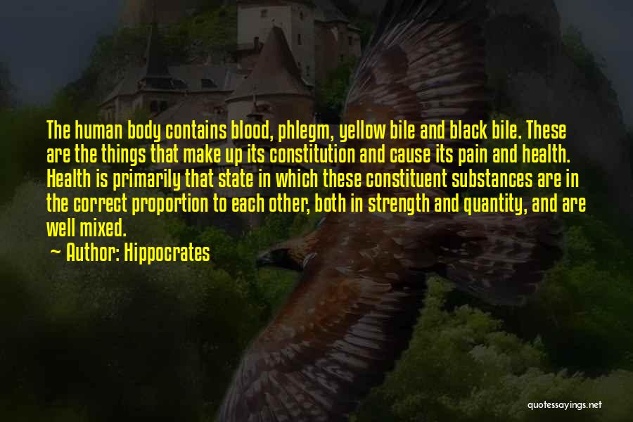 Other Human Body Quotes By Hippocrates