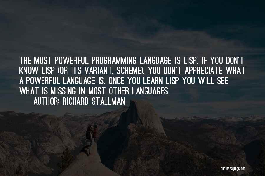 Other Languages Quotes By Richard Stallman