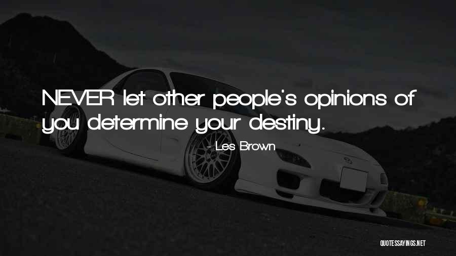 Other People Opinions Quotes By Les Brown Other People Opinions Quotes By Les Brown