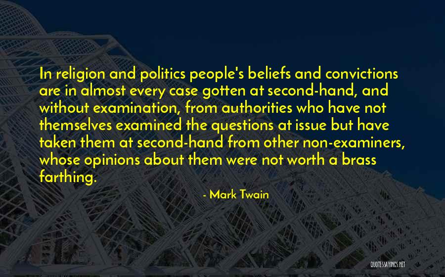 Other People Opinions Quotes By Mark Twain Other People Opinions Quotes By Mark Twain