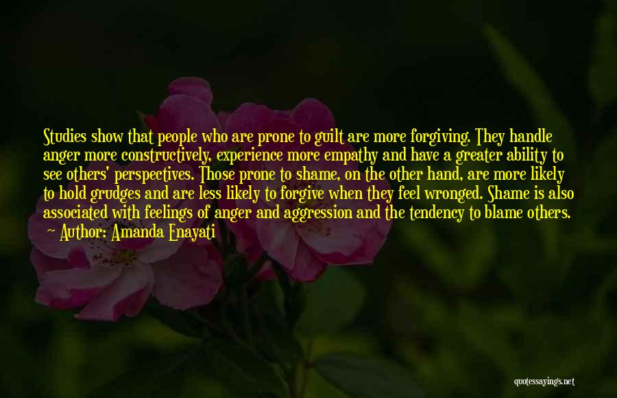 Other People's Anger Quotes By Amanda Enayati