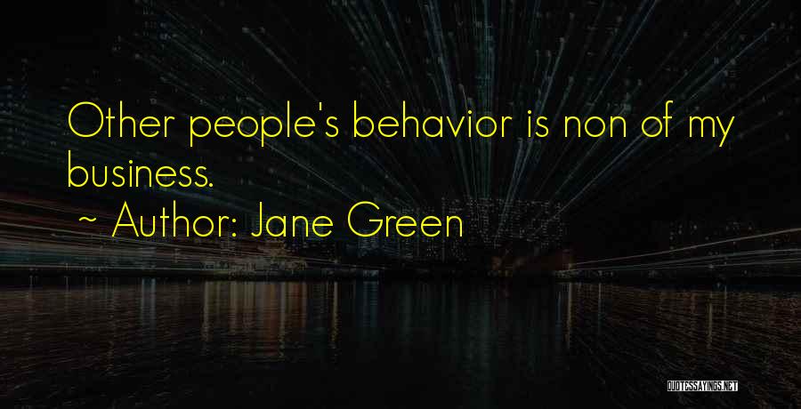 Other People's Business Quotes By Jane Green