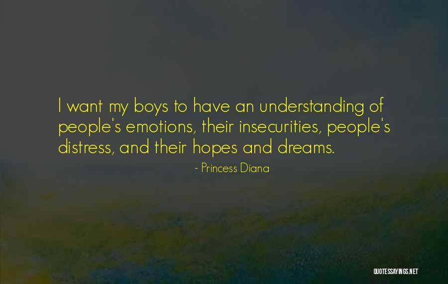 Other People's Insecurities Quotes By Princess Diana