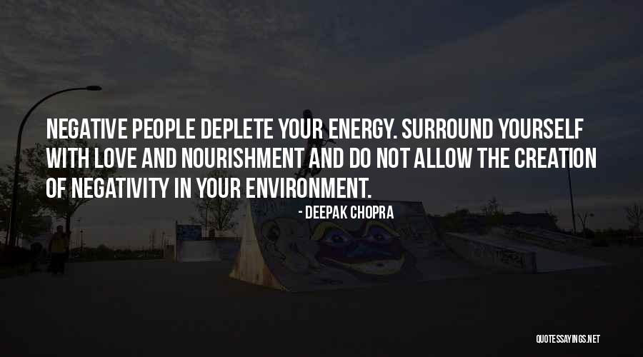 Other People's Negativity Quotes By Deepak Chopra