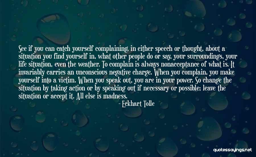 Other People's Negativity Quotes By Eckhart Tolle Other People's Negativity Quotes By Eckhart Tolle