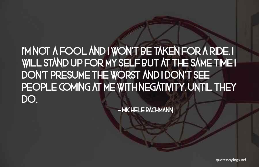 Other People's Negativity Quotes By Michele Bachmann Other People's Negativity Quotes By Michele Bachmann
