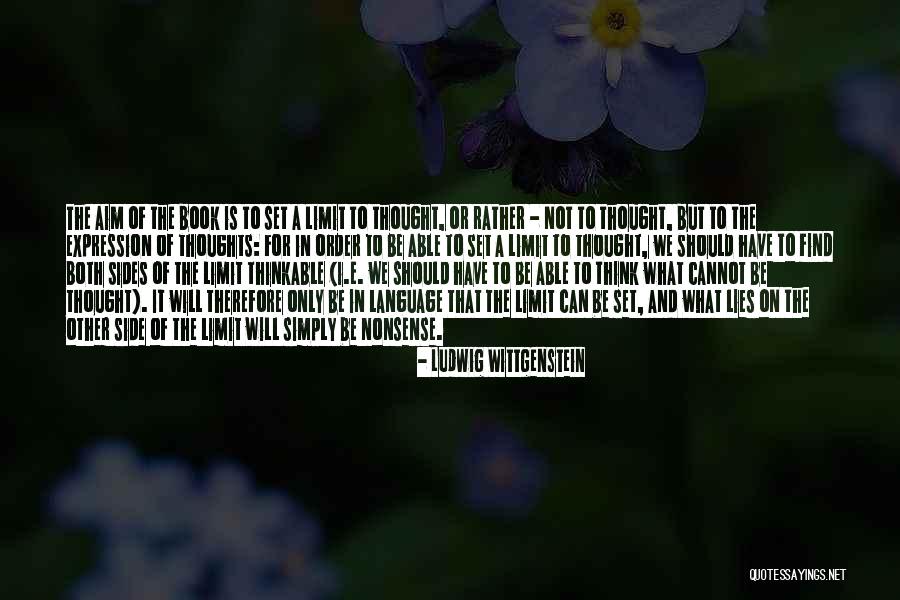Other Side Book Quotes By Ludwig Wittgenstein Other Side Book Quotes By Ludwig Wittgenstein