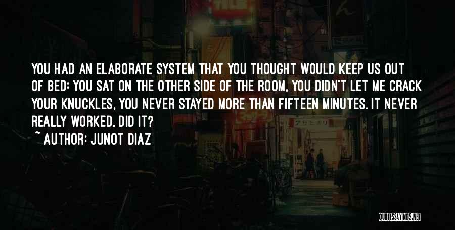 Other Side Me Quotes By Junot Diaz