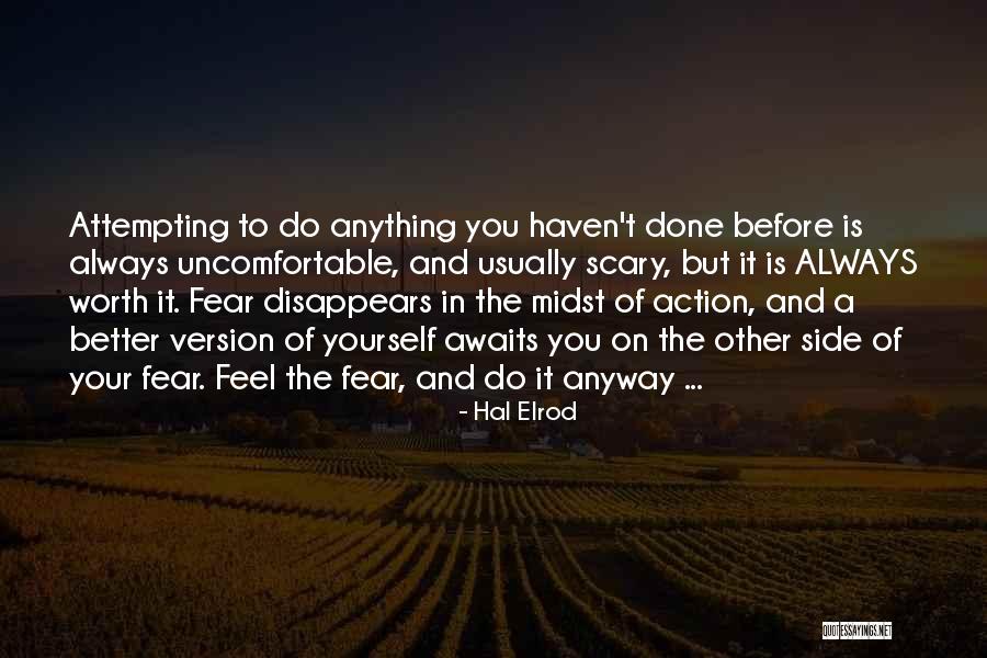 Other Side Of Fear Quotes By Hal Elrod Other Side Of Fear Quotes By Hal Elrod
