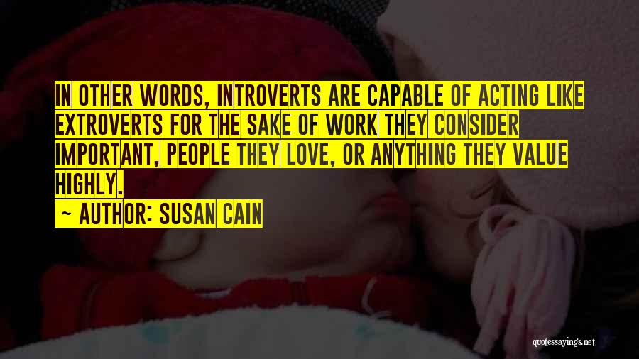Other Words For Love Quotes By Susan Cain