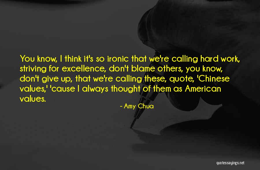 Others Blame You Quotes By Amy Chua