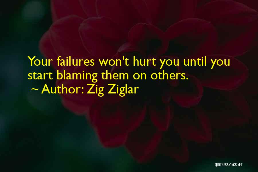 Others Blame You Quotes By Zig Ziglar