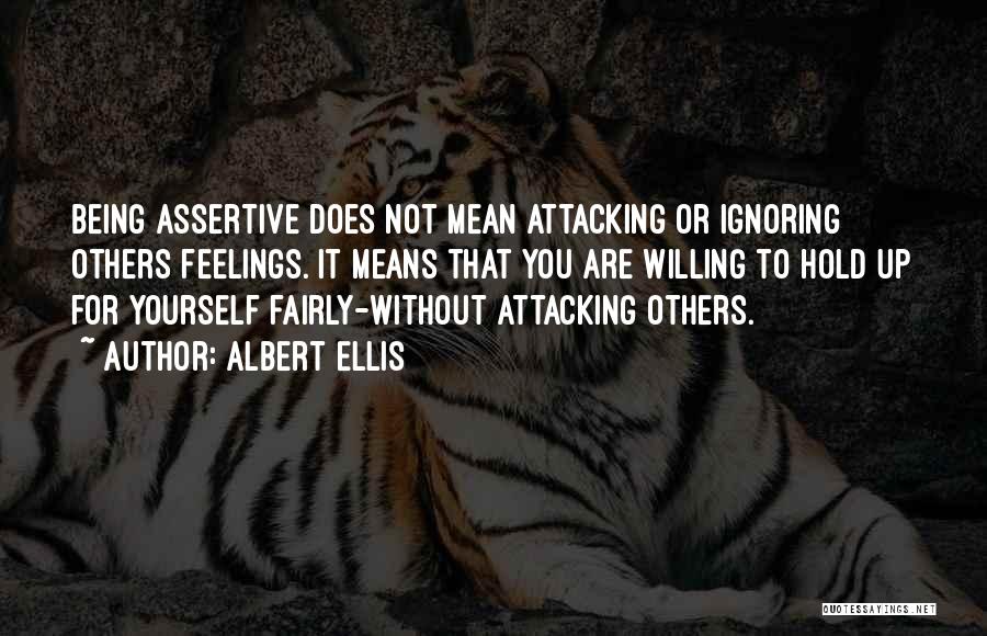 Others Feelings Quotes By Albert Ellis