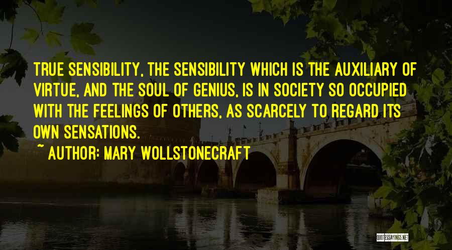 Others Feelings Quotes By Mary Wollstonecraft