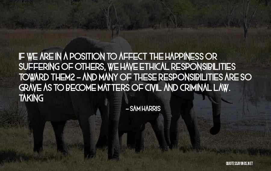 Others Happiness Quotes By Sam Harris