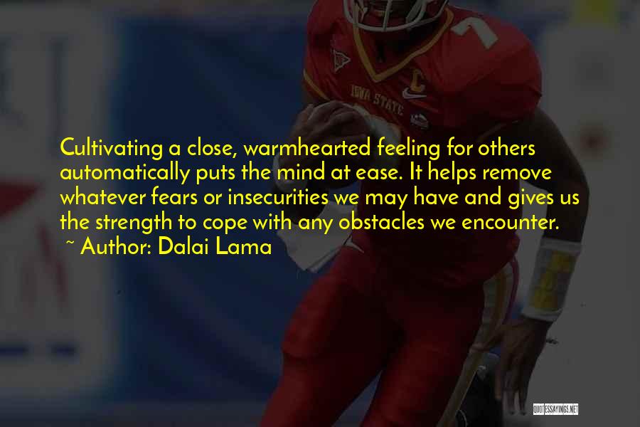 Others Insecurities Quotes By Dalai Lama