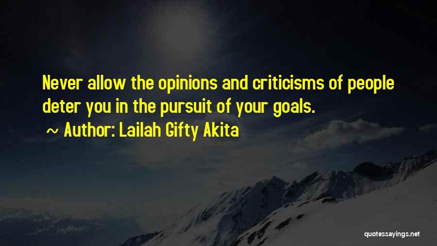 Others Opinions Of You Quotes By Lailah Gifty Akita