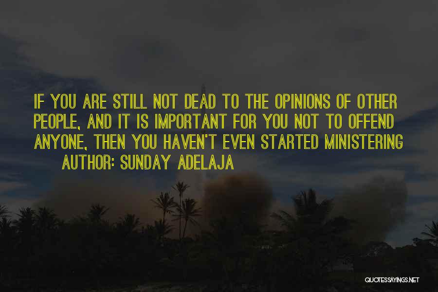 Others Opinions Of You Quotes By Sunday Adelaja