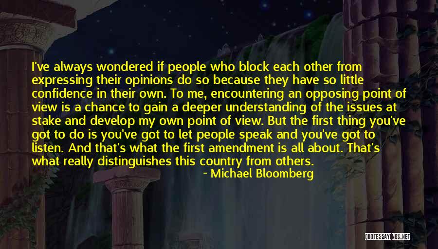 Others Point Of View Quotes By Michael Bloomberg Others Point Of View Quotes By Michael Bloomberg