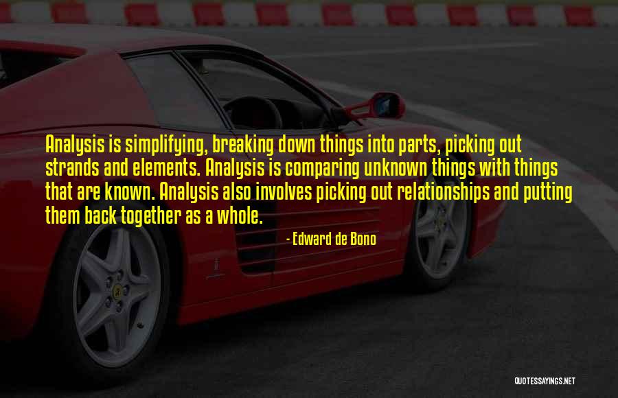 Others Putting You Down Quotes By Edward De Bono