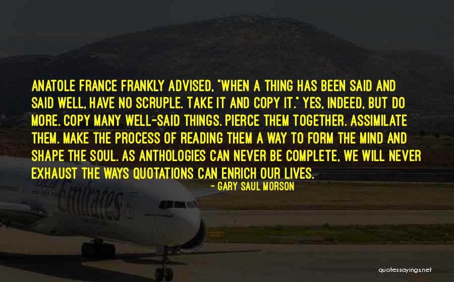 Others Quotations Quotes By Gary Saul Morson Others Quotations Quotes By Gary Saul Morson