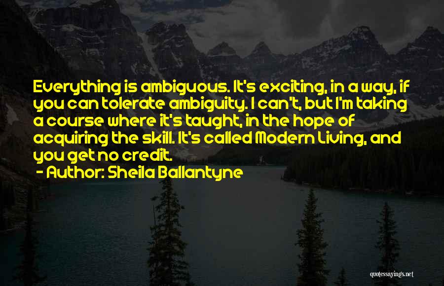 Others Taking Credit Quotes By Sheila Ballantyne
