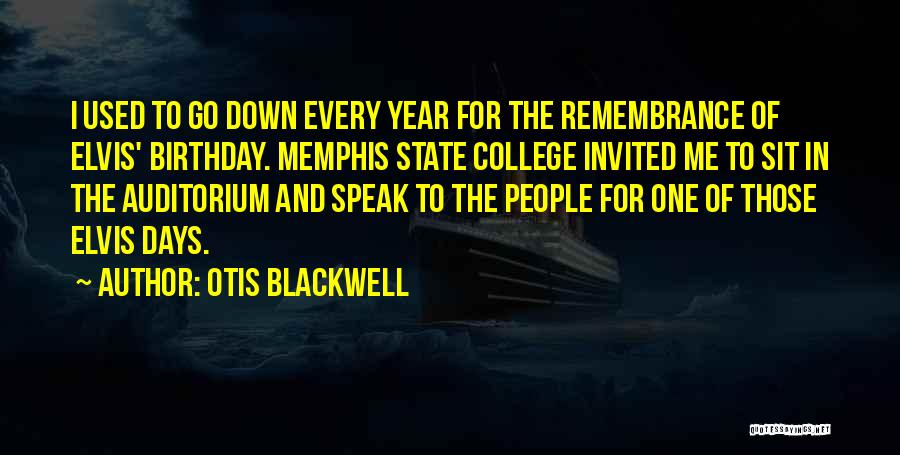 Otis Blackwell Quotes 403162
