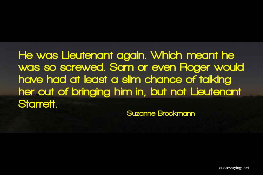 Otrovna Kristina Quotes By Suzanne Brockmann Otrovna Kristina Quotes By Suzanne Brockmann
