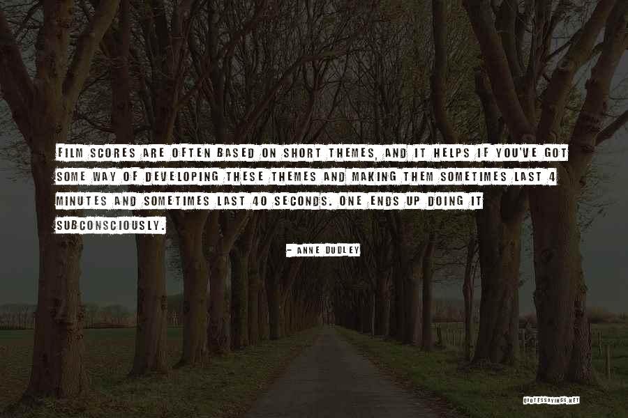 Otrovni Vrganj Quotes By Anne Dudley Otrovni Vrganj Quotes By Anne Dudley