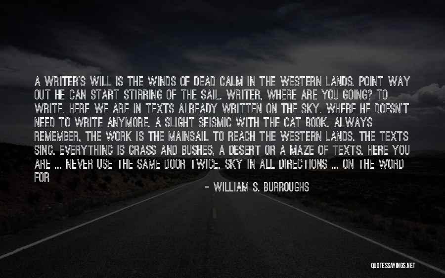 Ottestad Whatcom Quotes By William S. Burroughs