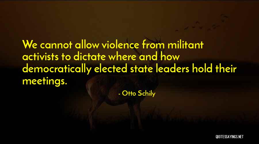 Otto Schily Quotes 1230529