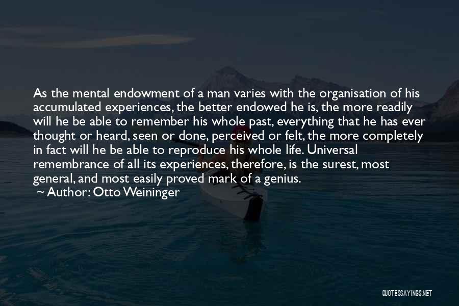 Otto Weininger Quotes 1951658
