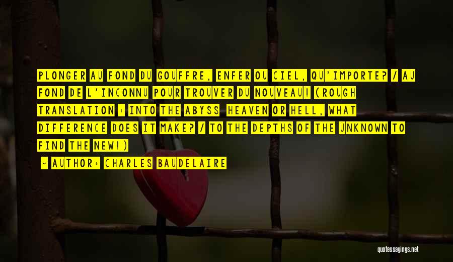 Ou/tx Quotes By Charles Baudelaire