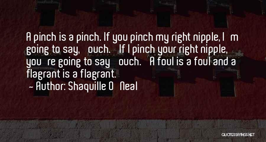 Ouch Quotes By Shaquille O'Neal