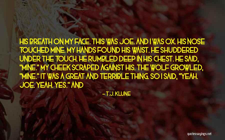Ouimette Hymn Quotes By T.J. Klune Ouimette Hymn Quotes By T.J. Klune